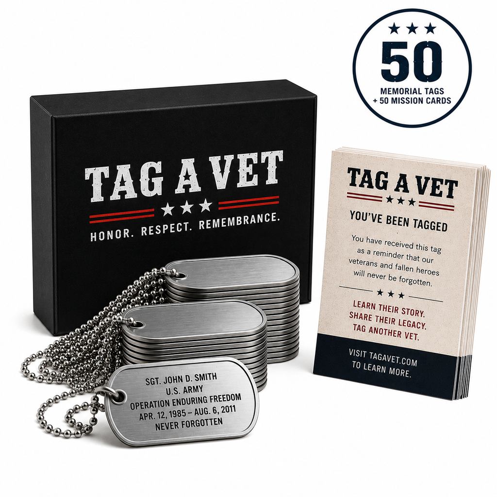 Personalized Tribute Dog Tags