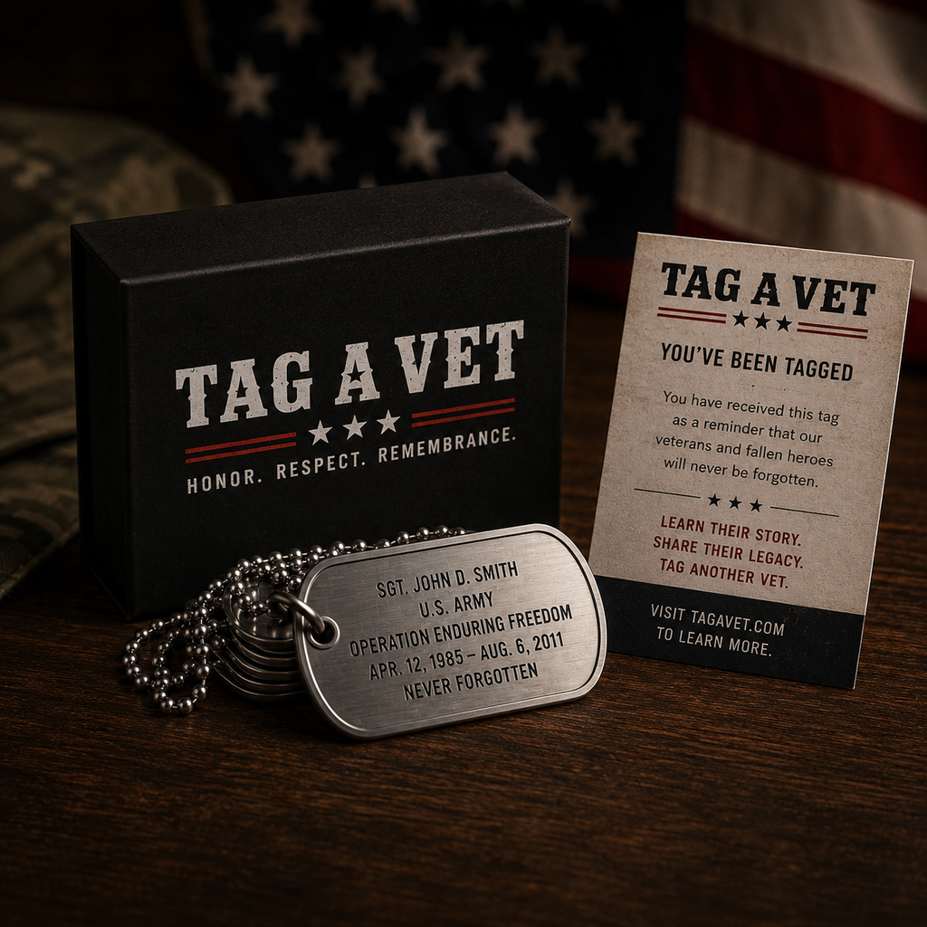 Personalized Tribute Dog Tags